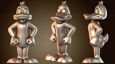 3D мадэль Даффи Дак (STL)