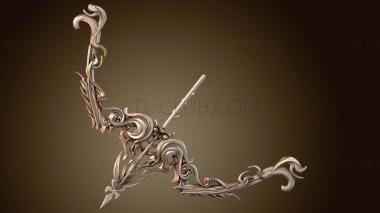 3D мадэль Лук Элдиара из Подземелья (STL)