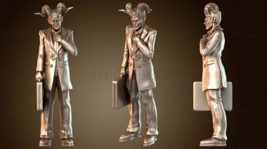 3D модель Dungeon Inc – Смотритель и Нана Драйдер Дьявол (STL)