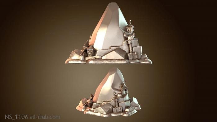 Нестандарт Камень-реквизит шахты гномов