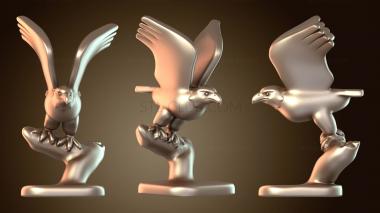 3D мадэль Взлет орла (STL)