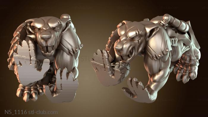 Нестандарт Восточный скавенский голем-толкач