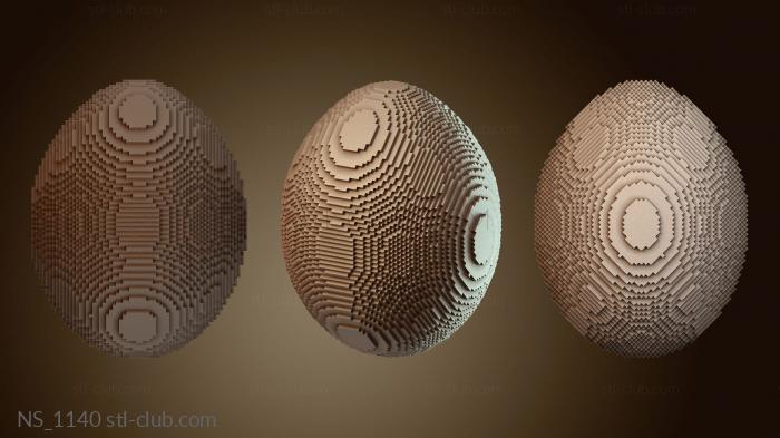 Нестандарт Яйцо – вокселизированное