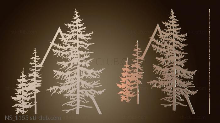 Нестандарт Лось в лесу (Вариант M)