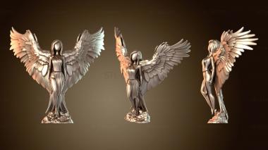 3D model Ethereal Angel Statue (STL)