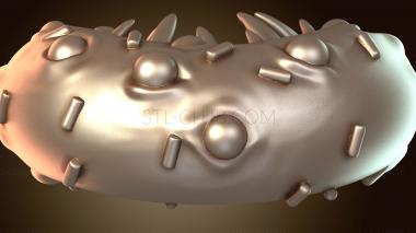 3D модель Сладкий пончик Evil Donuts (STL)