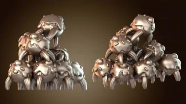 3D модель Злые пончики сладкие (STL)