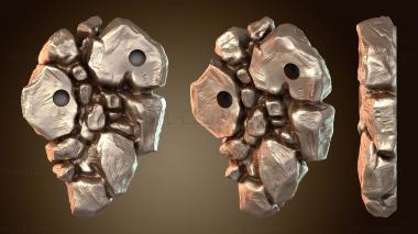 3D мадэль Злой карлик-кентавр, вождь скалы (STL)