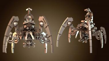 3D model Evil Robotz Stalker (STL)