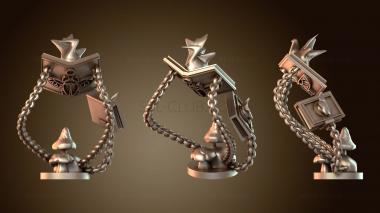 3D мадэль Возвышенный Волшебник, покрытый пылью тысячи сыновей, Летающая Книга (STL)