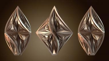 3D модель Граненый орнамент (STL)