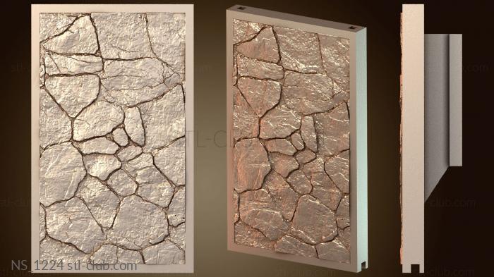 Fantasy glowing stone plane