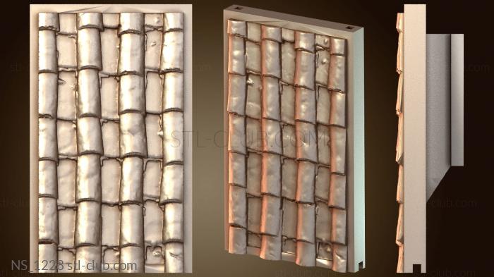 Decorative terracotta roof