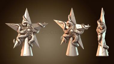 3D мадэль Бойтесь вечного Рождества. Инопланетная звезда (STL)