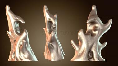 3D model Fire Elemental ned (STL)