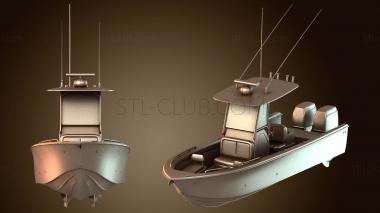 3D мадэль Рыбалка в Эверглейде (STL)