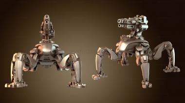 3D модель Боевой ПЛАЗМЕННЫЙ УБИЙЦА-БЕСПИЛОТНИК FKMSA CLER (STL)