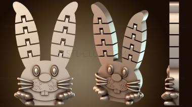 3D модель Милый Флоппи Банни (STL)