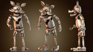 3D model Foxy The Pirate daring (STL)