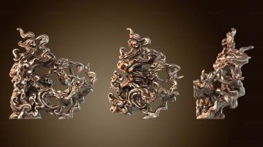 3D модель Рамочная диорама Сопротивление Мар дым (STL)