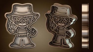 3D мадэль Фредди Крюгер в полный рост (STL)