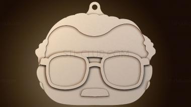 3D модель Фанко поп стиль Стэн Ли (STL)