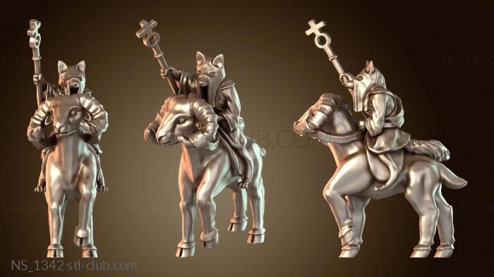 Нестандарт Генерал Тир Фоксмен Священник Фоксмен верхом