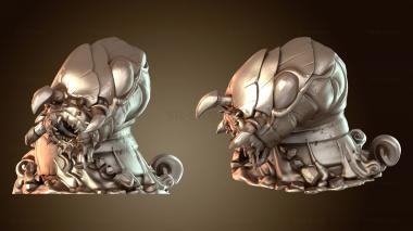 3D модель Гигантский Древний Червь (STL)