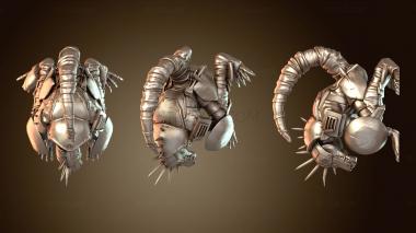 3D мадэль Командир пещер гоблинов, кобольд, сидящий (STL)