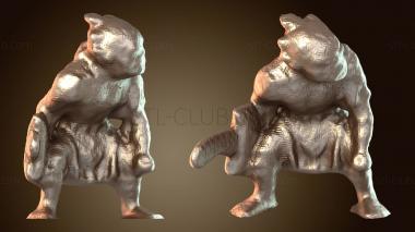 3D model Goblin Cutters twisted (STL)