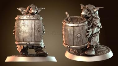 3D model Goblin Monk Carrier TNT (STL)