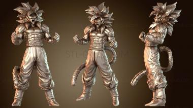 3D model Goku Saiyan (STL)