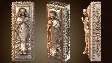 3D model Gravestones Tomb Kit Coffin (STL)