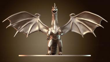 3D модель Зеленый Дракон Древний (STL)