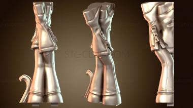 3D модель Гуррен Лаганн Йоко Литтнер Багровые ноги (STL)