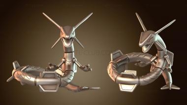 3D модель Хэллоуин Рейкваза (STL)