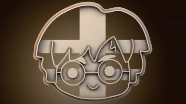 3D модель Гарри поттер Гарри Поттер (STL)