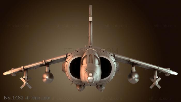 Hawker Harrier реактивный самолет