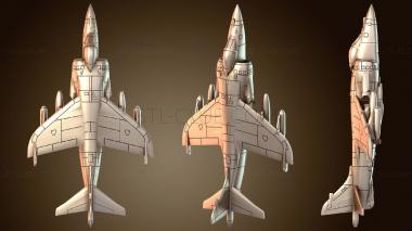 3D модель Хоукер харриер РС (STL)