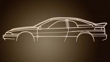 3D model Honda SVX (STL)