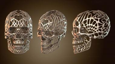 3D мадэль Альтернативный вариант человеческого черепа (STL)
