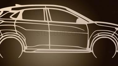 3D model Hyundai Kona (STL)