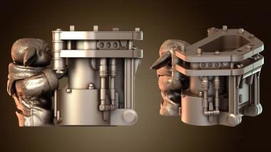 3D мадэль IG с Грогу в Диораме (STL)