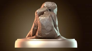 3D модель Гигантская оса летает в заражённых лесах (STL)