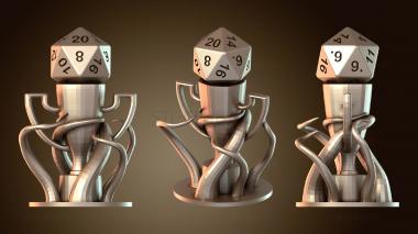 3D модель Трофей вдохновения с тайными щупальцами (STL)