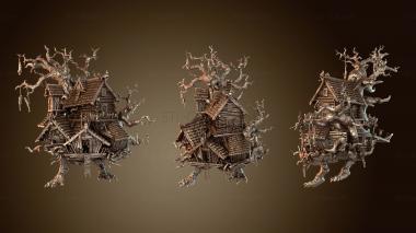 3D модель Изба-Маунт (STL)