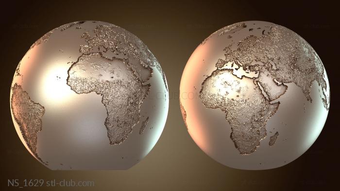 Нестандарт Настольная лампа Ixlbnf World Martin Haurane