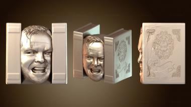 3D модель Джек Николсон вышел из книги Трикс (STL)