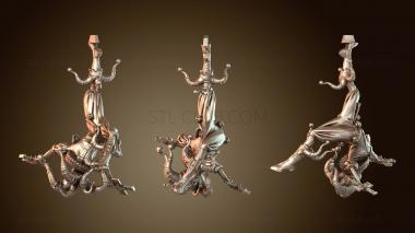 3D мадэль Женщина-шут (STL)