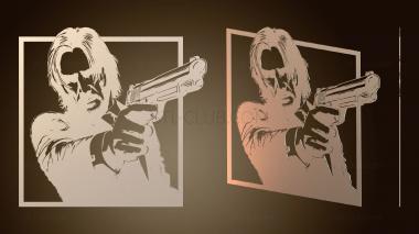 3D модель Джон Уик жирный (STL)